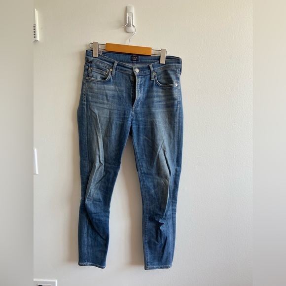 Citizens of Humanity Rocket Crop High Rise Skinny Jeans - Picture 1 of 4